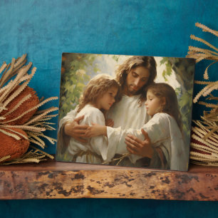 Spirituelle Jesus Plaque Fotoplatte