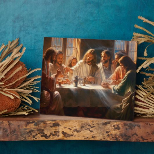 Spirituelle Jesus Plaque Fotoplatte (Seite)