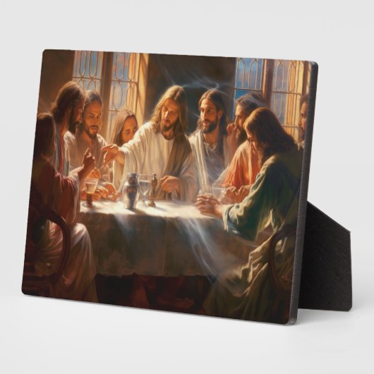 Spirituelle Jesus Plaque Fotoplatte (Seite)