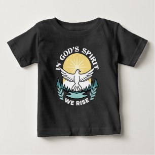 Spirituelle Kraft in Gott - Christlich Baby T-shirt