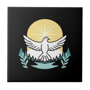 Spirituelle Kraft in Gott - Christlich Fliese