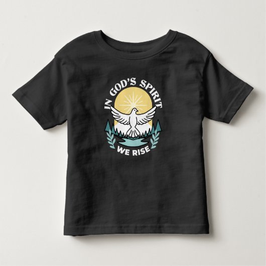 Spirituelle Kraft in Gott - Christlich Kleinkind T-shirt (Vorderseite)