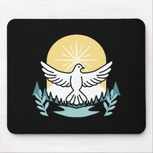 Spirituelle Kraft in Gott - Christlich Mousepad