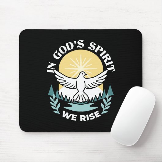 Spirituelle Kraft in Gott - Christlich Mousepad (Mit Mouse)