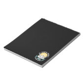 Spirituelle Kraft in Gott - Christlich Notizblock (Rotiert)