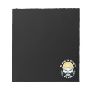 Spirituelle Kraft in Gott - Christlich Notizblock