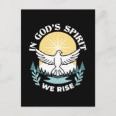 Spirituelle Kraft in Gott - Christlich Postkarte (Vorderseite)