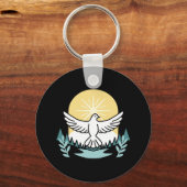 Spirituelle Kraft in Gott - Christlich Schlüsselanhänger (Vorderseite)