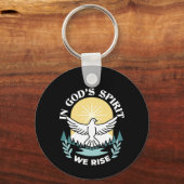 Spirituelle Kraft in Gott - Christlich Schlüsselanhänger (Vorderseite)