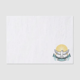 Spirituelle Kraft in Gott - Christlich Seidenpapier