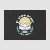 Spirituelle Kraft in Gott - Christlich Seidenpapier (Vorderseite)