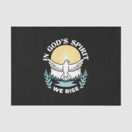 Spirituelle Kraft in Gott - Christlich Seidenpapier