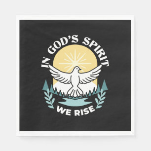Spirituelle Kraft in Gott - Christlich Serviette