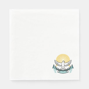 Spirituelle Kraft in Gott - Christlich Serviette