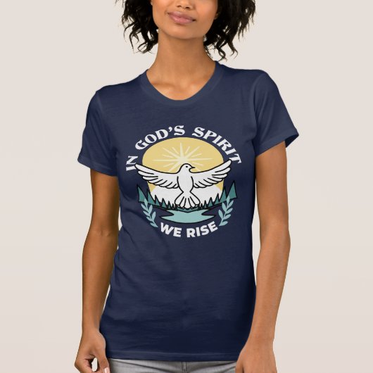 Spirituelle Kraft in Gott - Christlich T-Shirt (Vorderseite)