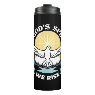 Spirituelle Kraft in Gott - Christlich Thermosbecher