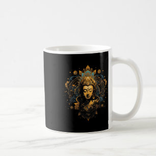 Spirituelle Kunst Frieden Zen Yoga Asien Guatama B Kaffeetasse