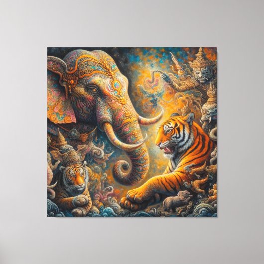 spirituelle Kunst Leinwanddruck (Vorderseite)