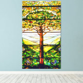 Spirituelle Landschaftliche Landschaft Tiffany Fen Leinwanddruck (Insitu (Holzboden))