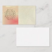 Spirituelle Light Reiki Life Coach Visitenkarte (Vorne/Hinten)