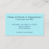 Spirituelle Lila Dreieckskarte Visitenkarte (Rückseite)