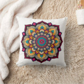 Spirituelle Mandala Aartwork Kissen (Decke)