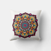 Spirituelle Mandala Aartwork Kissen (Rückseite)