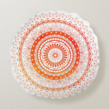 Spirituelle Mandala Orange Yellow