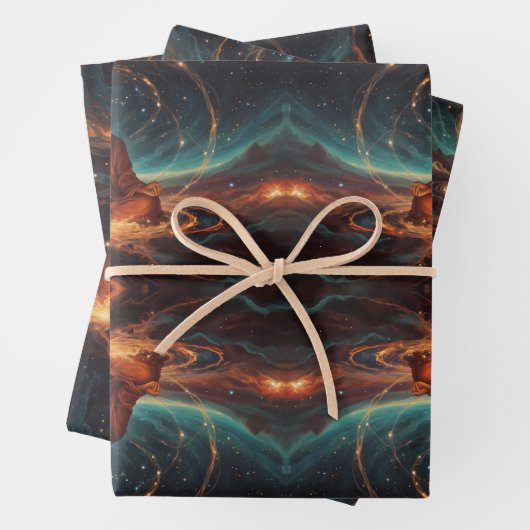Spirituelle Meditation Geschenkpapier Set (Beispiel)