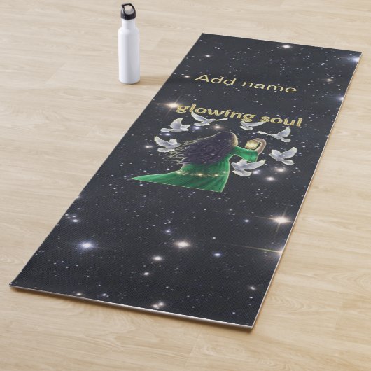 Spirituelle Meditation Yogamatte (Beispiel)