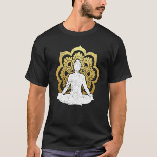 Spirituelle Meditations-Mandala Heilige Geometrie T-Shirt