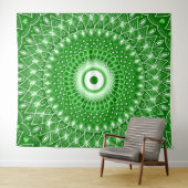 Spirituelle Moderne Geometrische, elegante Mandala Wandteppich (Beispiel (Horizontal))