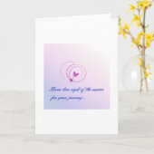 Spirituelle Motivation Karte (Gelbe Blume)