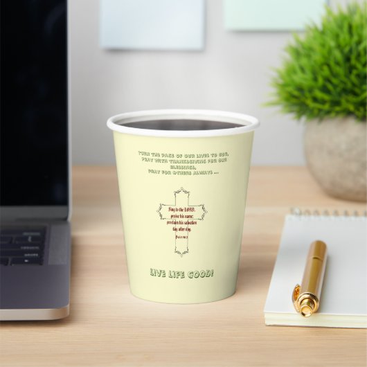 Spirituelle Motivation Papier Cups Pappbecher (InSitu)