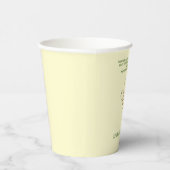 Spirituelle Motivation Papier Cups Pappbecher (Rechts)