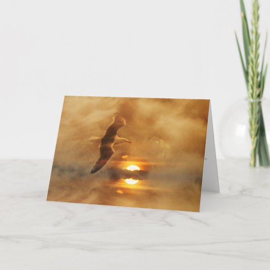 Spirituelle Nautical Sympathy Card Karte (Vorderseite)