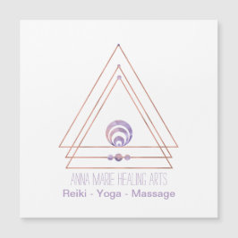 Spirituelle neue Ära und metaphysische Magnetkarte