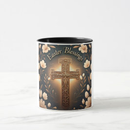 Spirituelle Osterkreuz-Tasse Tasse