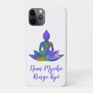 Spirituelle Pastel Halftones Lotus Yoga Nam Myoho Case-Mate iPhone Hülle