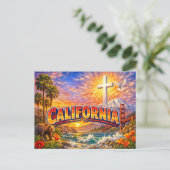 Spirituelle Postkarte (Stehend Vorderseite)