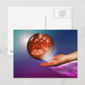 Spirituelle Postkarte (Vorne/Hinten)
