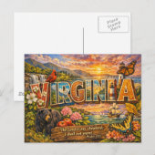 Spirituelle Postkarte (Vorne/Hinten)