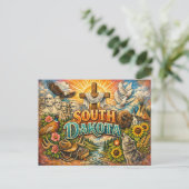 Spirituelle Postkarte  (Stehend Vorderseite)