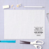 Spirituelle Reflektion Art - 1 John 2:16 Seidenpapier (Handwerk)