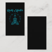 Spirituelle Reiki Master Energy Meditation Therapi Visitenkarte (Vorne/Hinten)