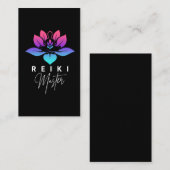 Spirituelle Reiki Master Energy Theraptation Visitenkarte (Vorne/Hinten)