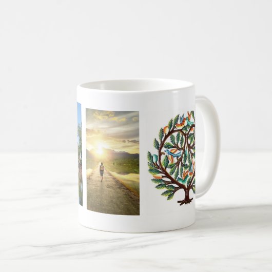 Spirituelle Reise Kaffeetasse (VorderseiteRechts)