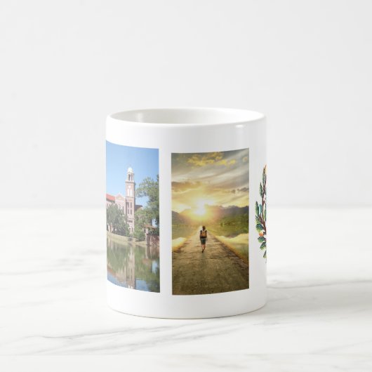 Spirituelle Reise Kaffeetasse (Mittel)