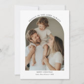 Spirituelle Religiöse Freude Weihnachtsgeschichte  Feiertagskarte (Vorderseite)