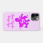 Spirituelle Rosa und Weiße Symetrie Lotus Blume Case-Mate iPhone Hülle (Rückseite (Horizontal))